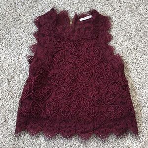 Zara Lace Crop top
